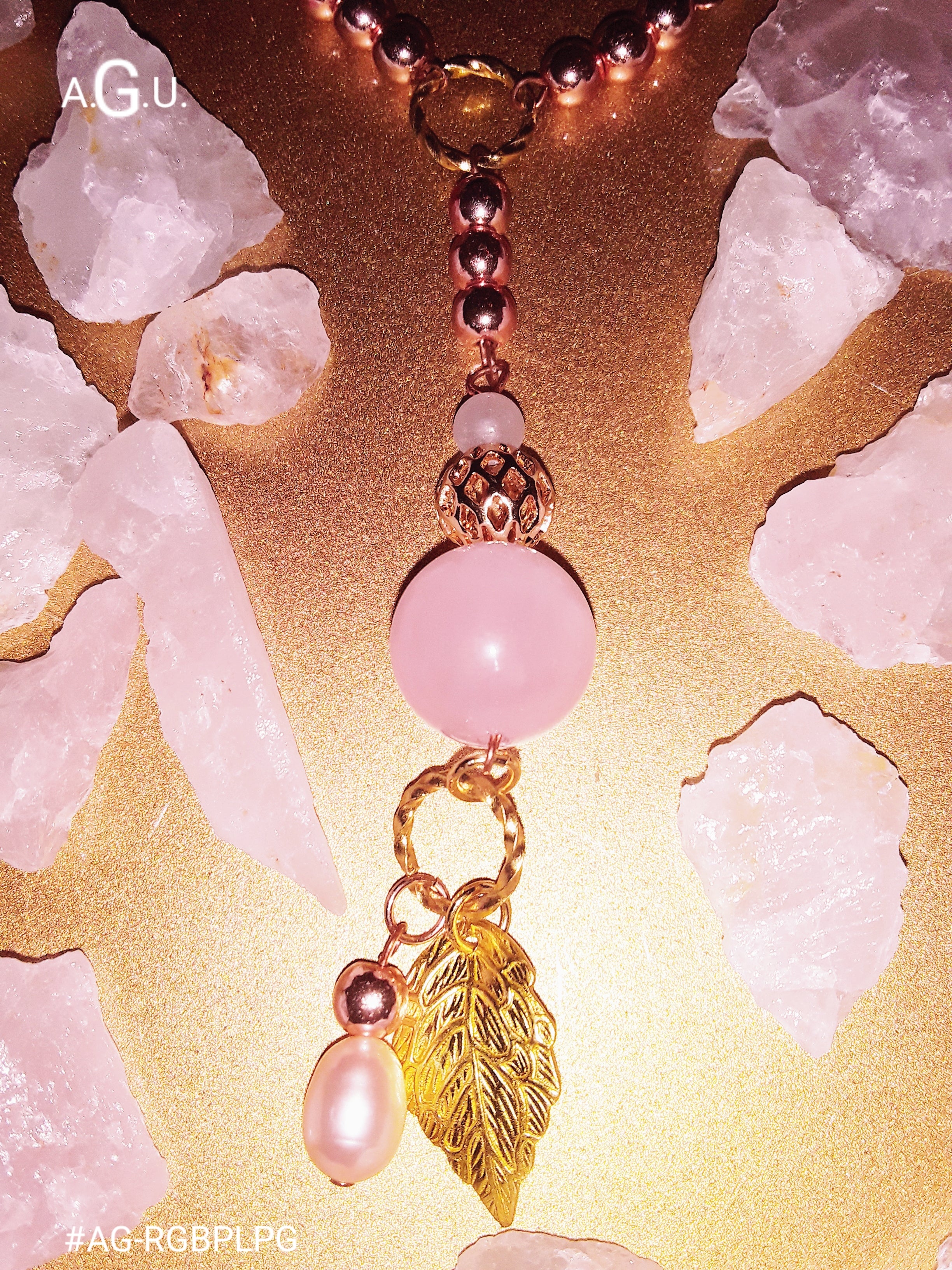 WRISTS OF ABUNDANCE-VENUS - rose quartz - bracelet