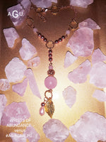 Load image into Gallery viewer, WRISTS OF ABUNDANCE-VENUS - rose quartz - bracelet
