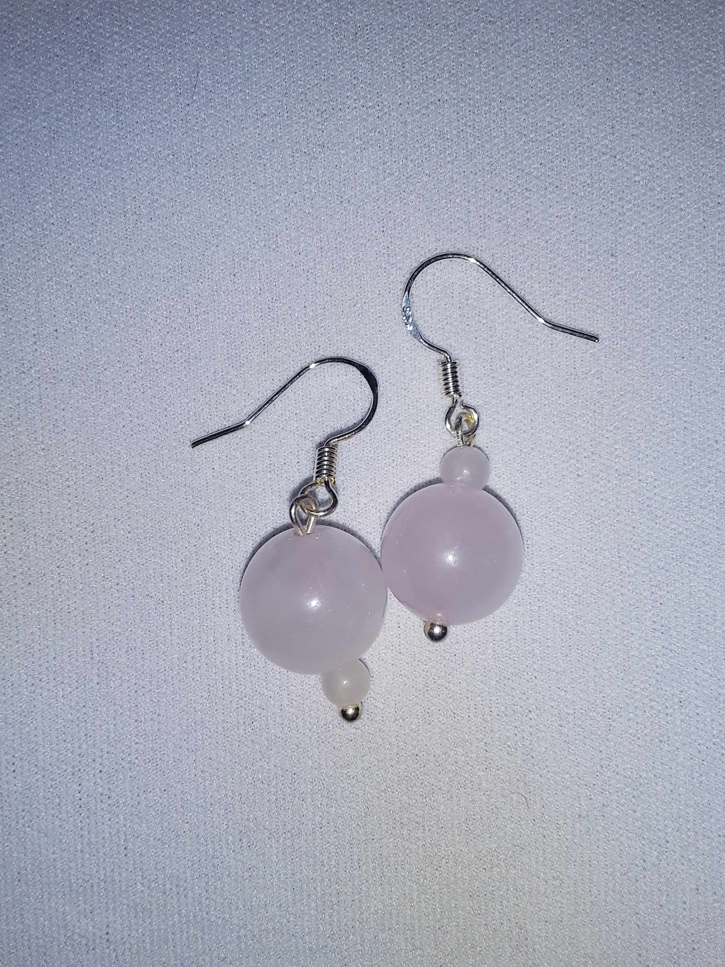 THE PRETTIEST PINK - sterling silver - rose quartz