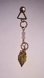 Load image into Gallery viewer, GODDESS GREAT  - dangle earrings - rose quartz
