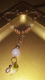Load image into Gallery viewer, WRISTS OF ABUNDANCE-VENUS - rose quartz - bracelet
